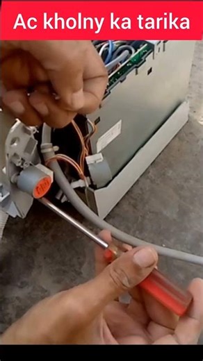 “Split AC Indoor Unit Full Opening Explained! Master Service Guide for Beginners”