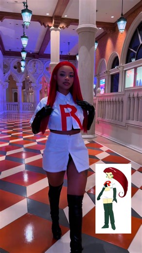 Jessie Cosplay Inspired by Pokémon Characters
