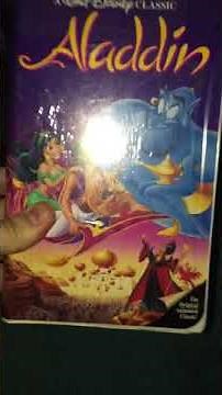 Unboxing Aladdin VHS