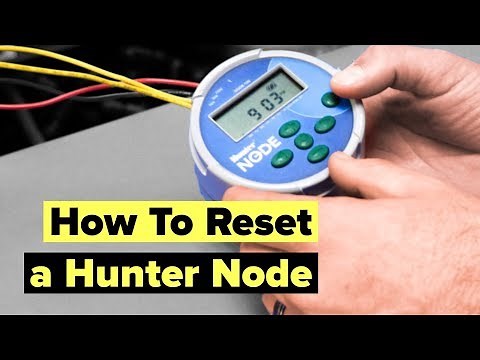 How To Reset A Hunter Node