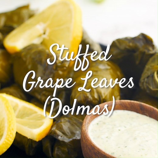How to make the BEST Stuffed Grape Leaves (AKA Dolmas)! This step-by-step tutorial is all you need! Plus, I’ve included a vegan option! RECIPE: https://www.themediterraneandish.com/stuffed-grape-leaves-dolmades/ | The Mediterranean Dish