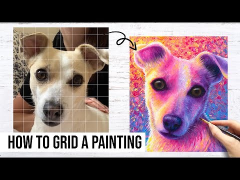 How to Grid a Painting / Grid Technique Tutorial