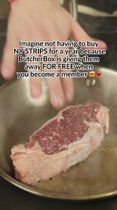 33K views · 3.1K reactions | ❤️FREE Steaks for Valentine's Day!❤️ Get FREE 100% Grass-Fed NY Strip for an entire year! Save up to $422* when you sign up with ButcherBox today. Act fast, sale ends 2/10! | ButcherBox | Facebook