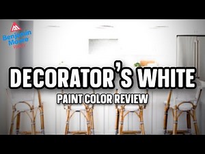 Benjamin Moore Decorator's White | White Paint Colors For Trim
