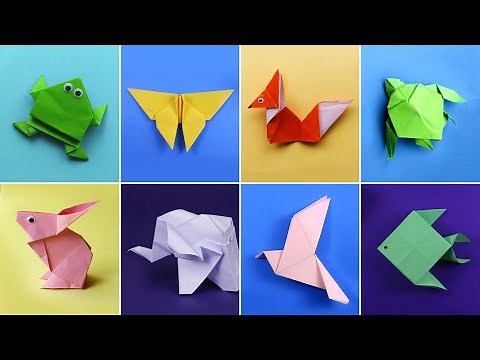 Easy Origami Animals | Origami Wild Animals Making | Learn How to Make Animals with Paper by 92 Craf
