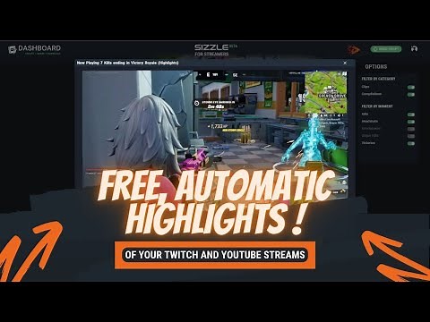 Sizzle.gg - Free, Automatic Highlights Of Your Twitch And YouTube Streams