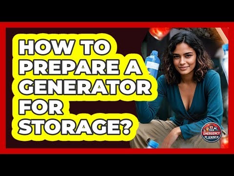 How To Prepare A Generator For Storage?