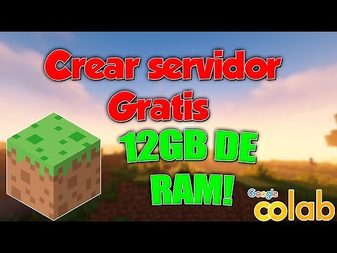 CREAR UN SERVIDOR DE MINECRAFT EN 5 MINUTOS CON GOOGLE COLAB ✅ | 12GB DE RAM GRATIS 2025 😶