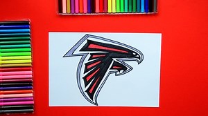 How to draw the Atlanta Falcons Logo [NFL Team]