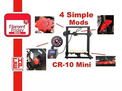 CR-10 Mini 3D Printer - Four Simple Modifications