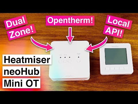 An AWESOME Smart Thermostat with a Local API! Heatmiser neoHub Mini OT