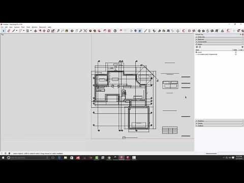 Part 1: Converting PDF drawings for use in SketchUp