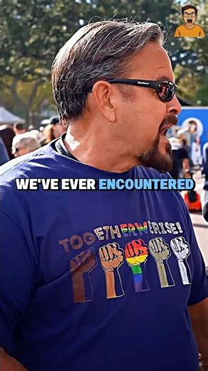 Kaitlin Bennett Quotes Trump — Liberal Walks Away