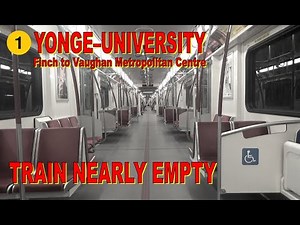 1 Yonge-University - Finch to V.M.C Station (Pandemic Subway Ride)