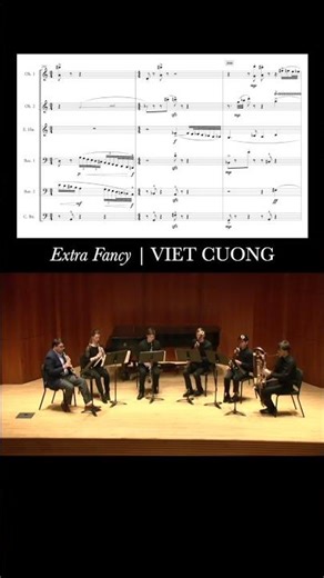 Double Reed Sextet + Extended Techniques! | Extra Fancy | VIET CUONG | #oboe #bassoon