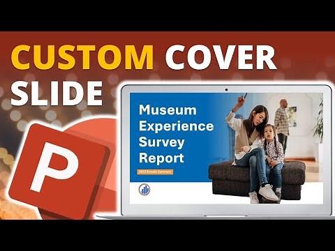 How to Make a Beautiful Cover Slide in PowerPoint 🔥 [PPT TIPS!]