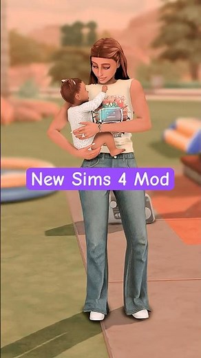 New Sims 4 Mod | My Sims can Dance with their Babies!🥰