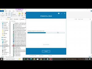 How to Install STAAD Pro CONNECT Edition 2024/2025 | Full Installation Guide (Step-by-Step Tutorial)