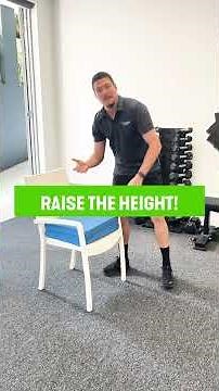 The BEST Chair Exercise for At-Home Leg Strength