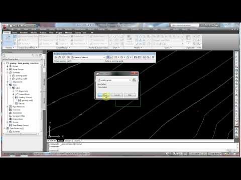 AutoCAD Civil 3D - Basic Grading Group