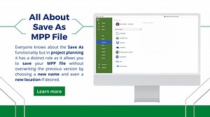 Save As MPP Files