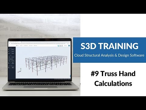 #9 Truss Hand Calculations - SkyCiv Structural 3D (S3D) Training