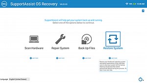 Repair and Restore your Computer Using SupportAssist OS Recovery