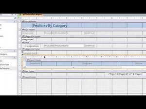 How to Create Subreports in Access