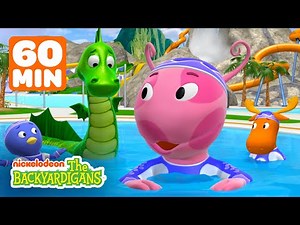 Pablo & Uniqua Find Dinosaurs & Journey to Earth's Center! w/ Tyrone | 1 Hour | The Backyardigans