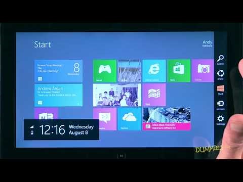 Navigate Windows 8 on Your Tablet For Dummies