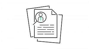 Download career icon animation. transparent background for free