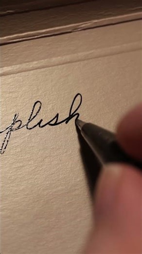 Writing word "Accomplished" in Palmer style