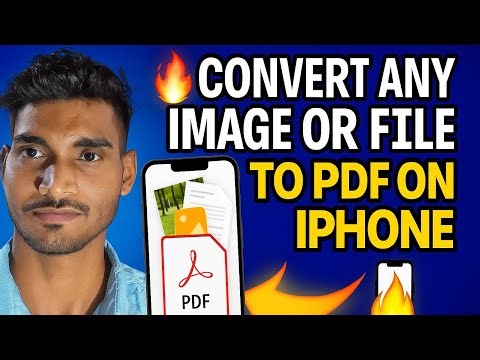 🔥 Convert Images & Documents to PDF on iPhone ( 17, 16, 15, 14, 13, All Models) | Easy iPhone Trick