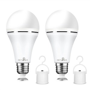 Watch BESLAM Rechargeable Emergency LED Bulb with Battery Backup on Amazon Live