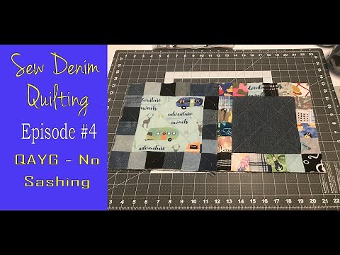 Joining Quilted Blocks ~ No Sashing-Assembling the Quilt on My Domestic Machine -Part 2- Ep #4