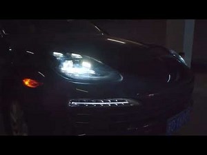 Matrix LED headlight assembly for porsche cayenne 2011-2017