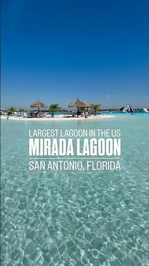 Largest Lagoon in the US | Mirada Lagoon