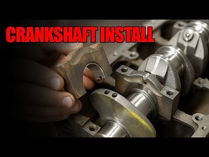 Engine Assembly Training: Step-by-Step Crankshaft Installation - Part 1