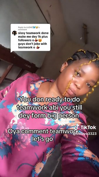 Replying to @AJOKE🦋🤪 #teamwork #fyp #foryoupage #goviral #trendingvideo #video #videoviral #foryoupage❤️❤️ #makemefamous