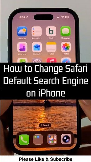 How to Change Safari Default Search Engine on iPhone