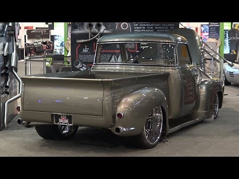 Kindig’s 1948 GMC Pickup with a 485 HP LS3 engine at SEMA.