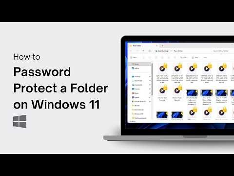How to Password Protect a Folder on Windows 11