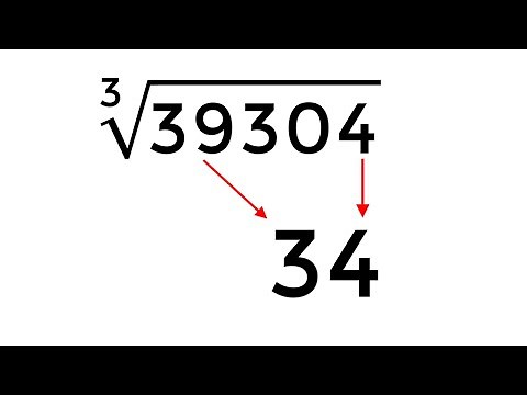 How to calculate cube roots in your head