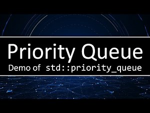 C++ Priority Queue Demonstration