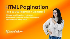 HTML Pagination