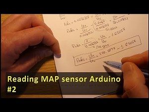 Reading absolute pressure with Bosch MAP sensor with Arduino #2 (formulae)