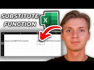 How To Use The SUBSTITUTE Function In Excel