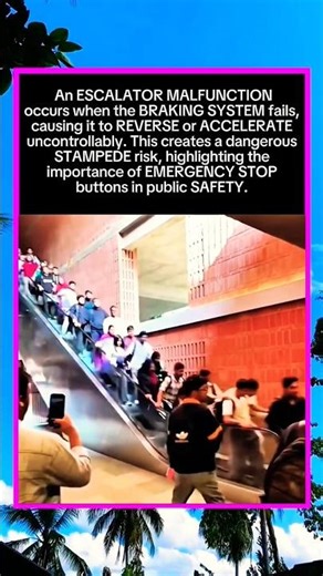 Escalator Malfunction: Chaos as Speed Control Fails | Safety Lessons & Emergency Guide