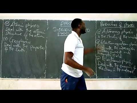 PHYSICS FORM ONE;INTRODUCTION TO PHYSICS