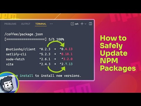 How to Safely Update NPM Packages